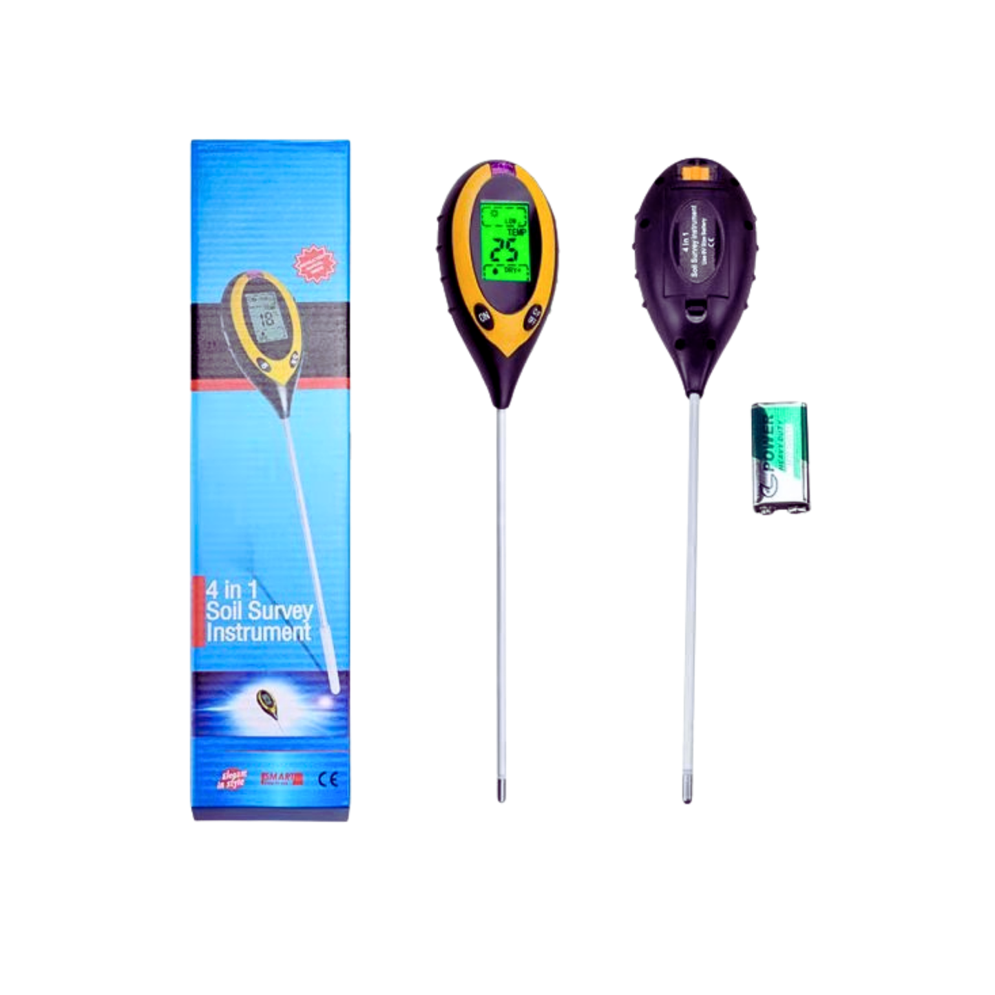 4-In-1 Digital Soil Tester